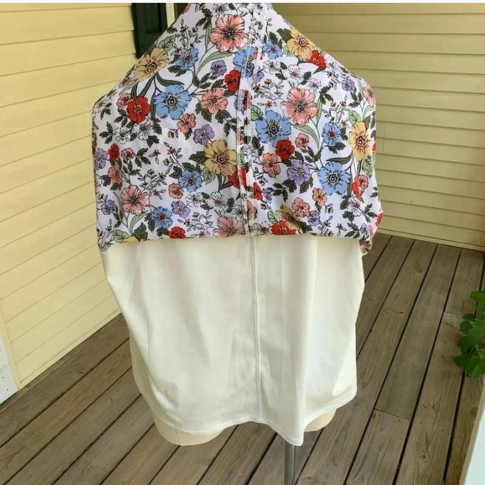 Ophelia Roe, Floral Print Women's Tank Top, 3X - Picture 12 of 15